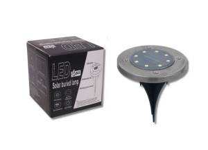 KIT C/4 ESPETO DE LED SOLAR P JARDIM LUZ BRANCA