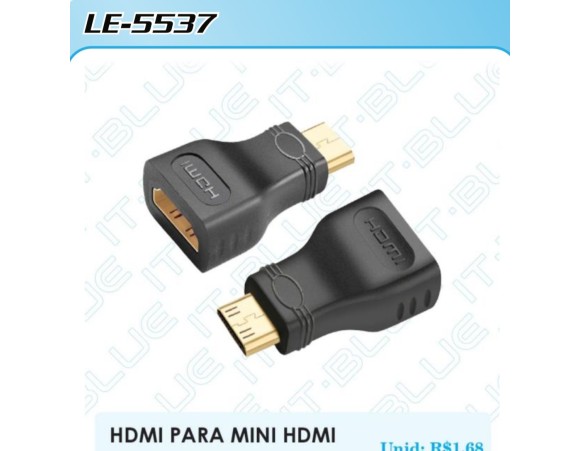 ADAPTADOR HDMI X MINI HDMI