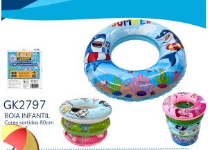 BOIA INFANTIL CIRCULAR INFLAVEL 80CM GK2797