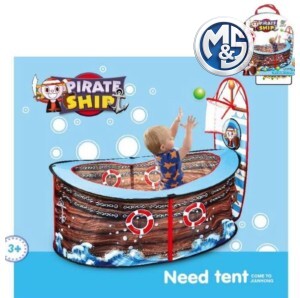 PISCINA INFANTIL PIRATA POLIESTER